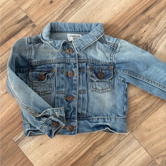 OshKosh B'gosh Blue Denim Kids Jacket - Picture 1 of 3